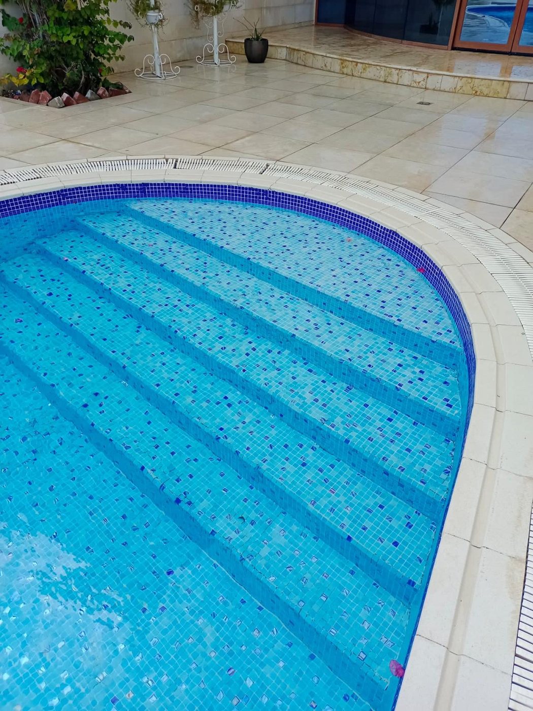 Pool water surface
