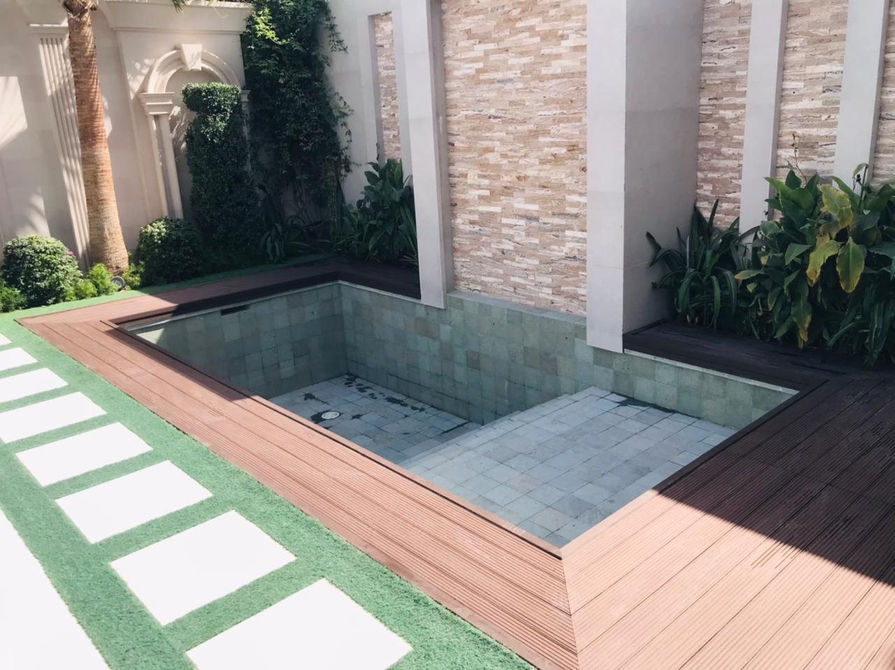 WPC pool deck renovation